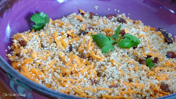 salade de quinoa vegan sans gluten